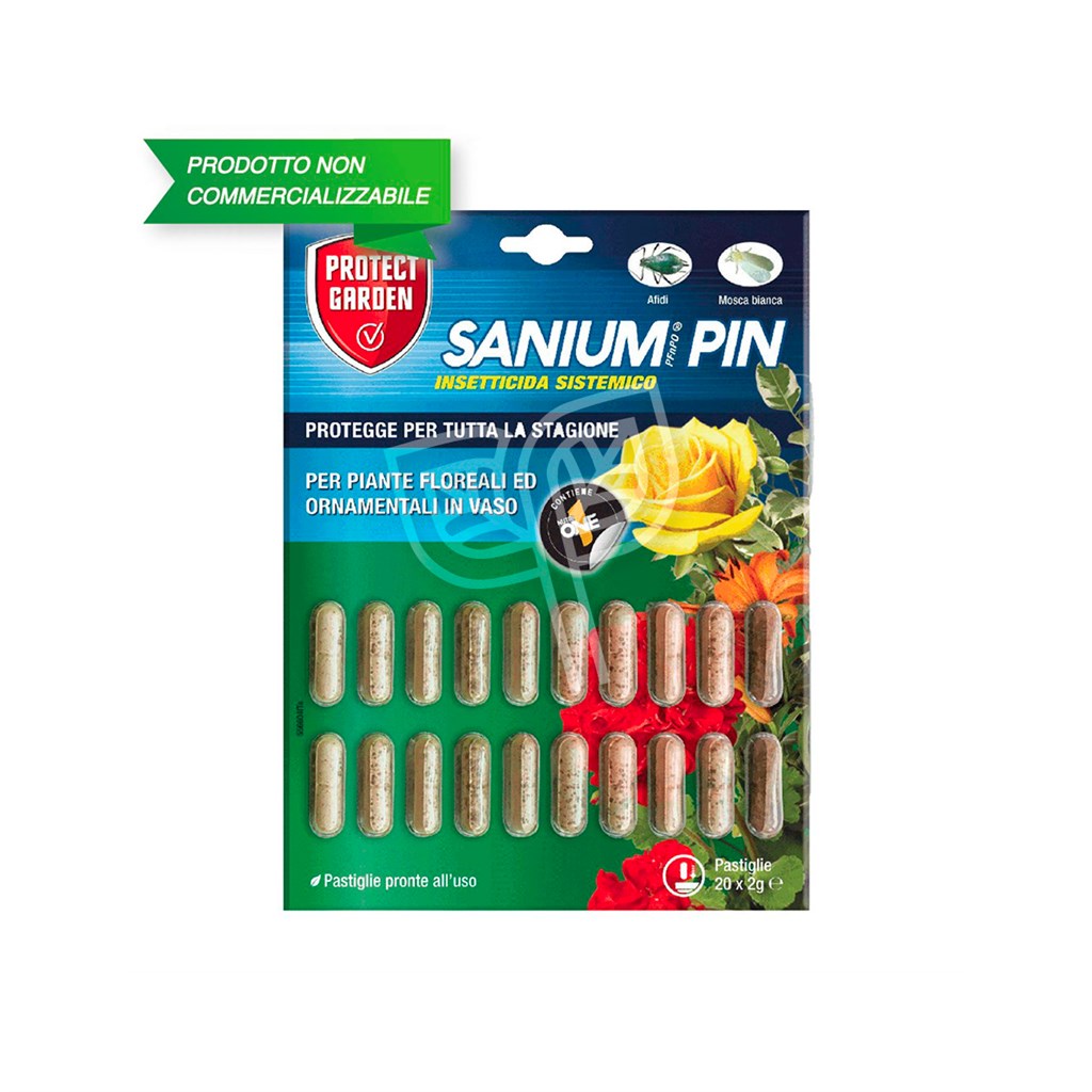 SANIUM PIN PPO - GR 2 X 20 PASTIGLIE - INSETTICIDA SISTEMICO PROTECT GARDEN